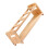 Bamboo Oil Bottle Rack with 4 Slots, Space-Saving Kitchen Organizer 9