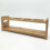 Bamboo Oil Bottle Rack with 4 Slots, Space-Saving Kitchen Organizer 4