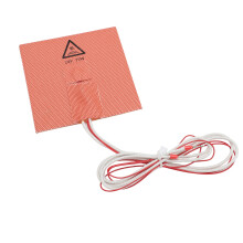 Tapis chauffant pour lit de 100 100 mm, 24 V, 75 W, orange, pour 0/0,1/0,2