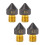 4x buses en laiton plaqué PTFE pour Ender-3/Pro 3