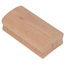 Bloque de lijado de radio para guitarra de nogal 35,56 cm / 14 in