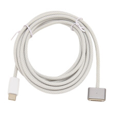 140W USB-C auf MagSafe 3 Kabel Schnelles Ladekabel für OS Laptop Pro 2021 M1 Pro und OS Laptop Pro 2023 M2 Pro Dunkelgrau