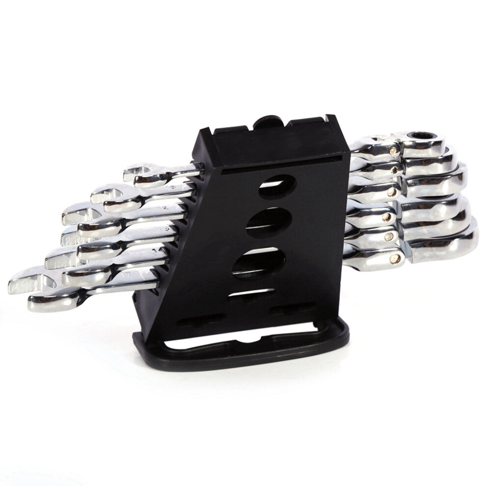 6Pcs Durable Ratchet Combination Wrench Set: Versatile And Compact Tool Kit 7901334640494
