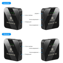 One Trigger Dos micrófonos de solapa inalámbricos con alcance de 10 m omnidireccional