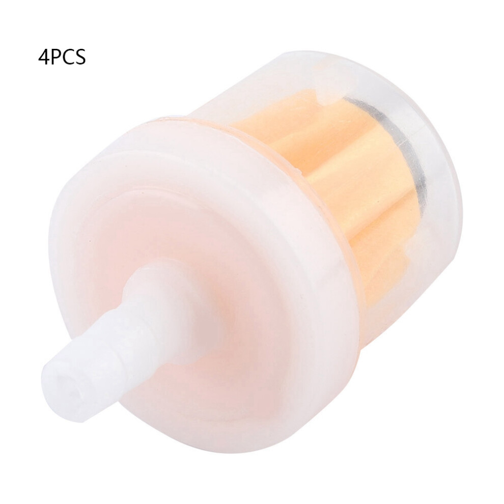 4Pcs Gas Fuel Filter For Dirt Bike Atv Quad Moped Scooter, Anti-Leak 4911334644104