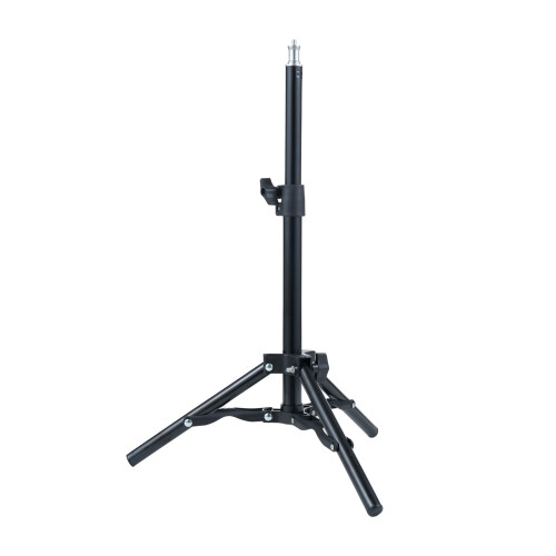 Pied d’éclairage noir E27, trépied réglable 50cm/200cm 2