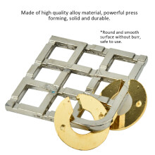 Unlock Toy Adult Puzzle Lock Buckle - Durable Zinc Alloy, Portable, Educational