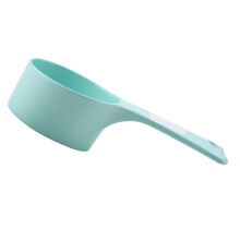 Plastic Pet Cat Food Scoop Cup with Convenient Hanging Hole Design