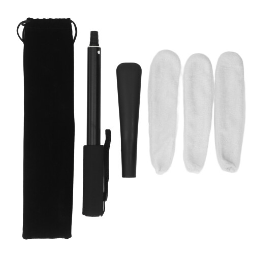 Brosse rétractable pour orteils 43-85cm avec 3 capuchons 1