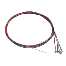 6 pezzi di corde colorate in acciaio per chitarra classica