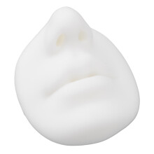 Modèle d’entraînement en silicone pour les lèvres et le nez 7,5  7 cm blanc