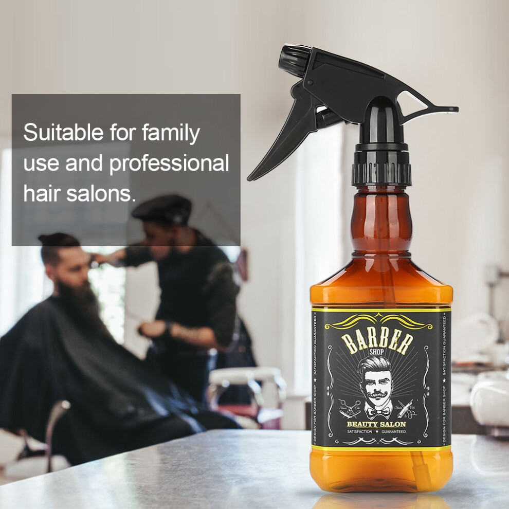 Brown Professional 300Ml Refillable Hairdressing Spray Bottle