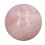 Sfera di quarzo rosa, 2 pollici 15