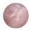Sfera di quarzo rosa, 2 pollici 16