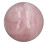 Sfera di quarzo rosa, 2 pollici 11