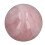 Sfera di quarzo rosa, 2 pollici 10