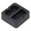 Hub de charge pour batterie à double port noir ABS micro USB 15