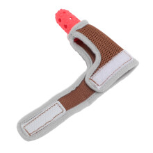 Protector de pulgar de silicona para bebés - Rojo, 10 cm de alto