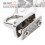 20 pezzi rivetti ad anello a D 12.5x19.5mm argento 360 6