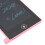 Tablette d'écriture LCD 40 mAh, 4,5 pouces, Couleur unique 7