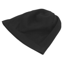 EMF-Kapuzenmütze aus Baumwolle, Slouch-Design, EMF-Schutz, modisches Accessoire für Herren und Damen, schwarz