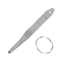 Pinza mini de titanio TC4 para llavero EDC pequeña