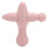 Masseur de points gâchettes portatif en silicone rose 2