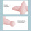 Masseur de points gâchettes portatif en silicone rose 8