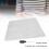 Rug Hooking Mesh and Tool Kit 50x50cm with Rubber Handle Black 5