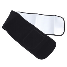 Herren Damen Taillenslankheitsgürtel mit Tasche Mesh-Stoff M Größe Fitness-Trimmer