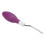 Aguja para latch hook - goma oval, morada, 16.5x3 cm 16