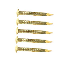 Durable Round Head Brass Nails for Home Hinges 100Pcs 15mm Long