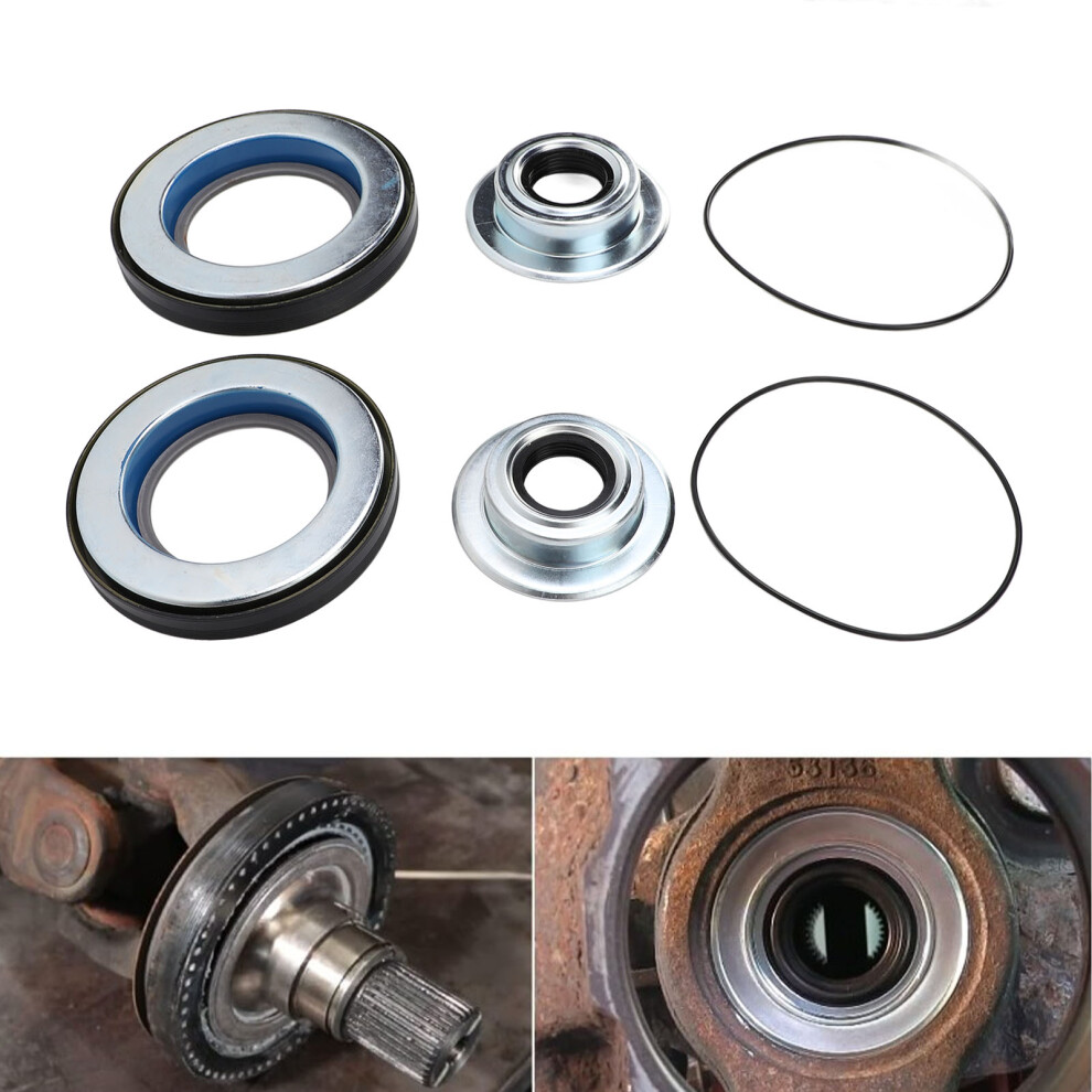 Front Axle Seal Kit 2017426 for F350/F450/F550 2005-2019 4X4 Dual Wheel-image-OPC-PJD7GFJ-NEW