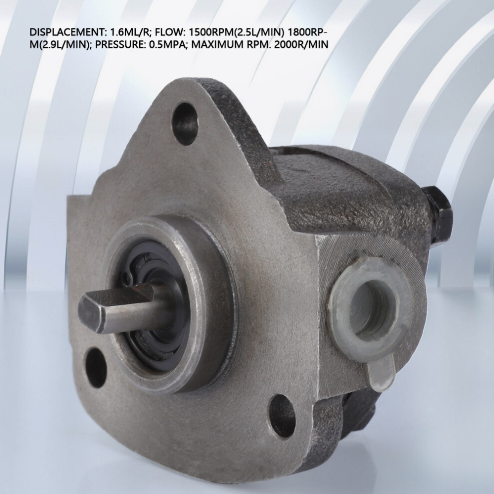 Gear Oil Pump Top-11A 0.5Mpa 1800R/Min Insert Type Cycloid Lubricating Pump 7891334671553