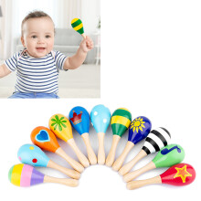 Kinder-Maracas Shake-Rassel Handpercussion-Musikinstrument Lehrspielzeug für Greifen, Sehen, Hören-Trainingsspiel