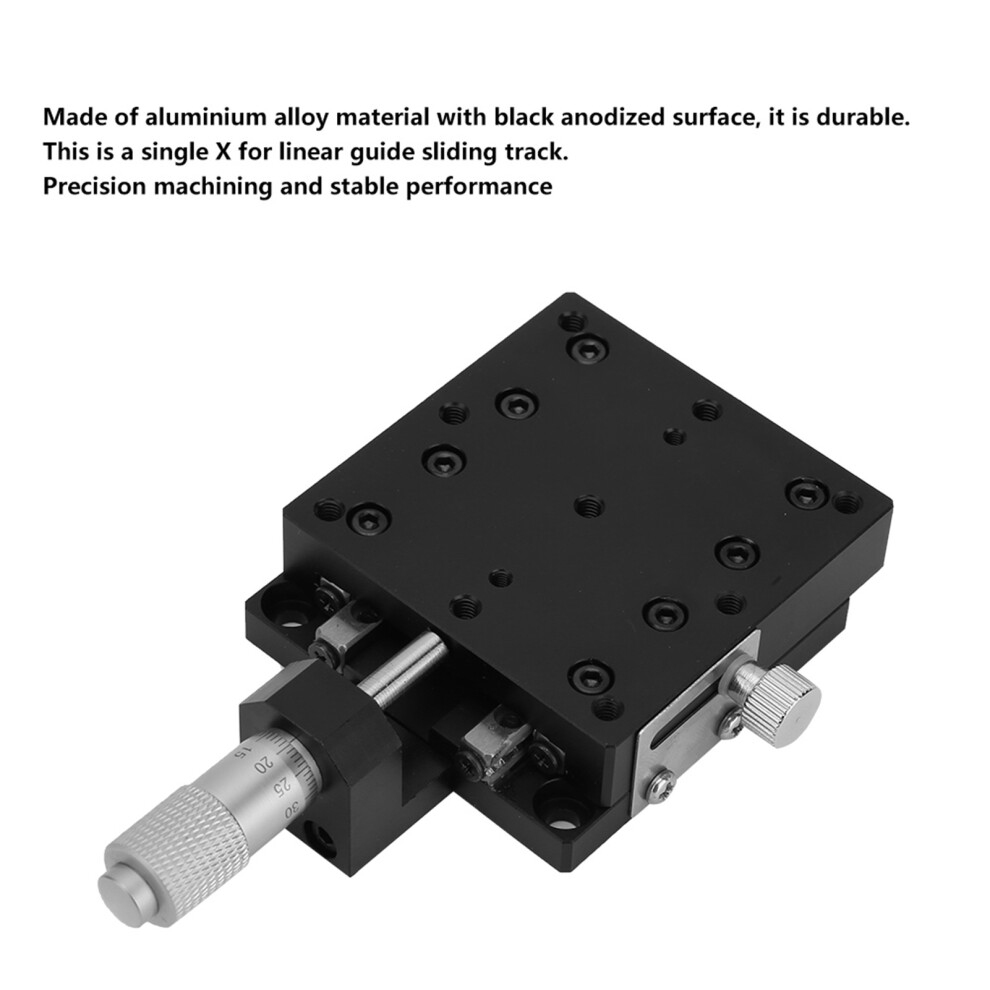 X-Axis Micrometer Linear Stage Manual Linear Stage W/Crossed-Roller Bearings\New 6951334672736