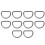 15mm 10PC D Rings Adjusting Loop Alloy d ring for Bag Clothes Belt Strap Webbing 2