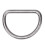 15mm 10PC D Rings Adjusting Loop Alloy d ring for Bag Clothes Belt Strap Webbing 5