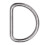 15mm 10PC D Rings Adjusting Loop Alloy d ring for Bag Clothes Belt Strap Webbing 8