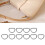 15mm 10PC D Rings Adjusting Loop Alloy d ring for Bag Clothes Belt Strap Webbing 13