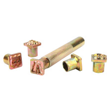 13mm Metall Stempel Schlag Set - 26 Buchstaben für Metallgravur