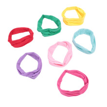 7 piezas de diademas antideslizantes, talla única, amarillo/verde.