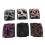 Pack de 6 peines elásticos mágicos para el cabello 7.45.5 cm Morado 15