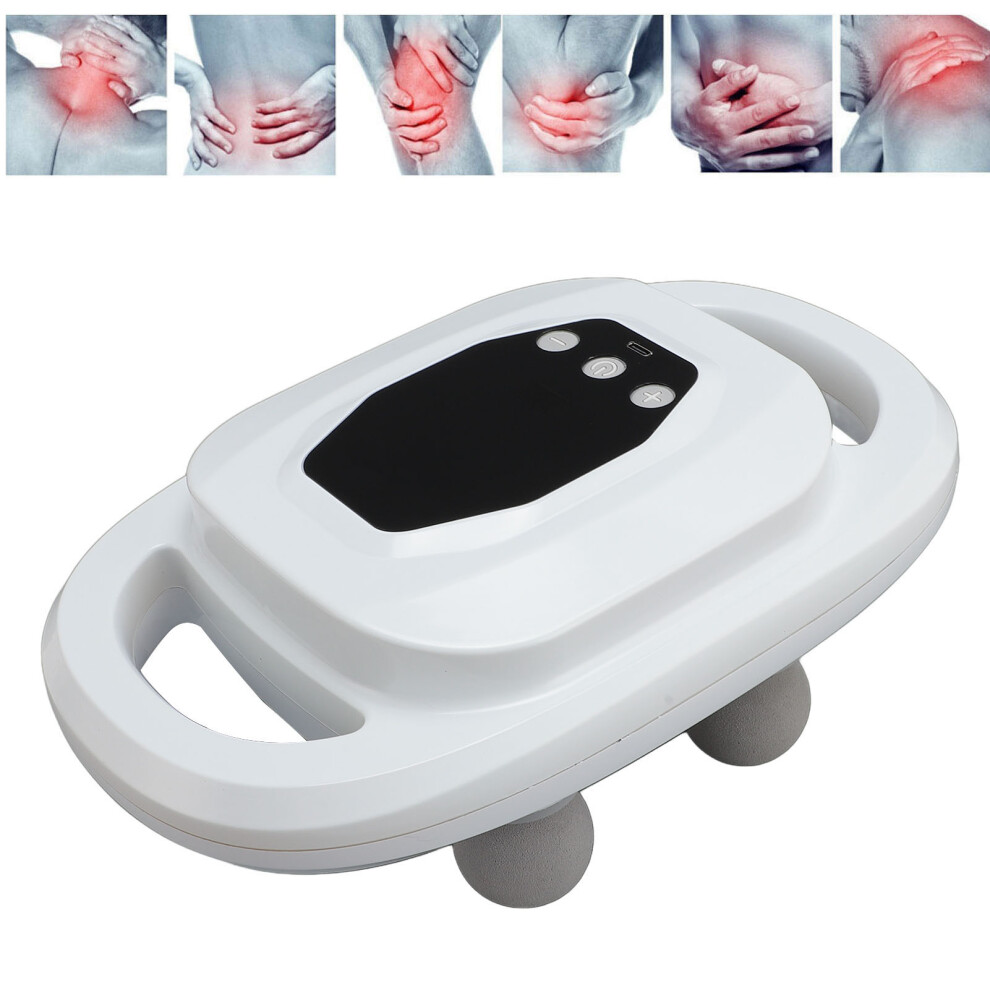 Deep Tissue Massager 20 Levels 9 Modes 2000Mah Lithium Battery White 4671334677013