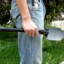 Multifunctional Ordnance Shovel: Foldable Portable with Storage Bag