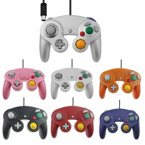 (Yellow)Bekabelde Ngc-controller gamepads voor Nintendo Gamecube Gc Wii U Switch-console 2
