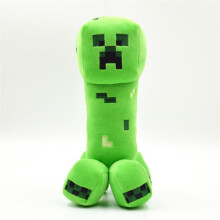 (Green Doll)Minecraft knuffels Minecraft Creeper Enderman Wolf zachte knuffeldieren Kids Kerstcadeau
