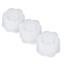 Lippenförmiges Fersenpflaster, 3 Rollen, Transparent