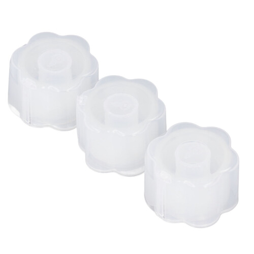 Lippenförmiges Fersenpflaster, 3 Rollen, Transparent