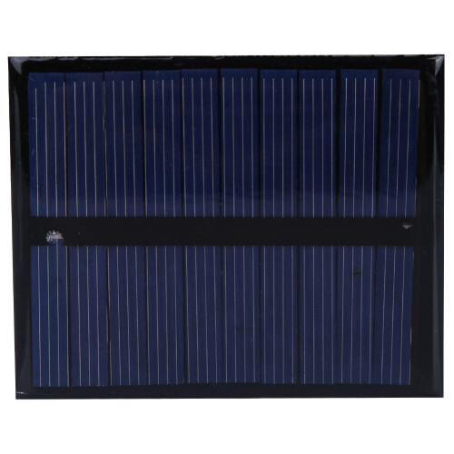 0.5W 5V Portable Solar Panel Charger Polysilicon, Waterproof, Compact 1